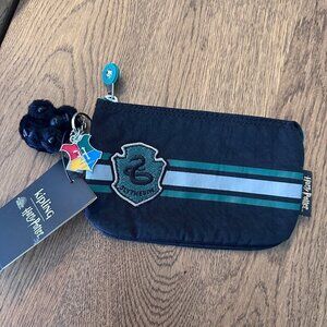 NWT！NEW！Kipling x Harry Potter Creativity Pouch Large -Green Slytherin